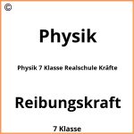 Physik 7 Klasse Realschule Kräfte